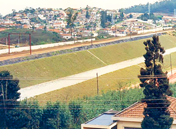 Obra metroferroviaria de Ribeirão Pires/mauá feita para a CBTU pela TELAR